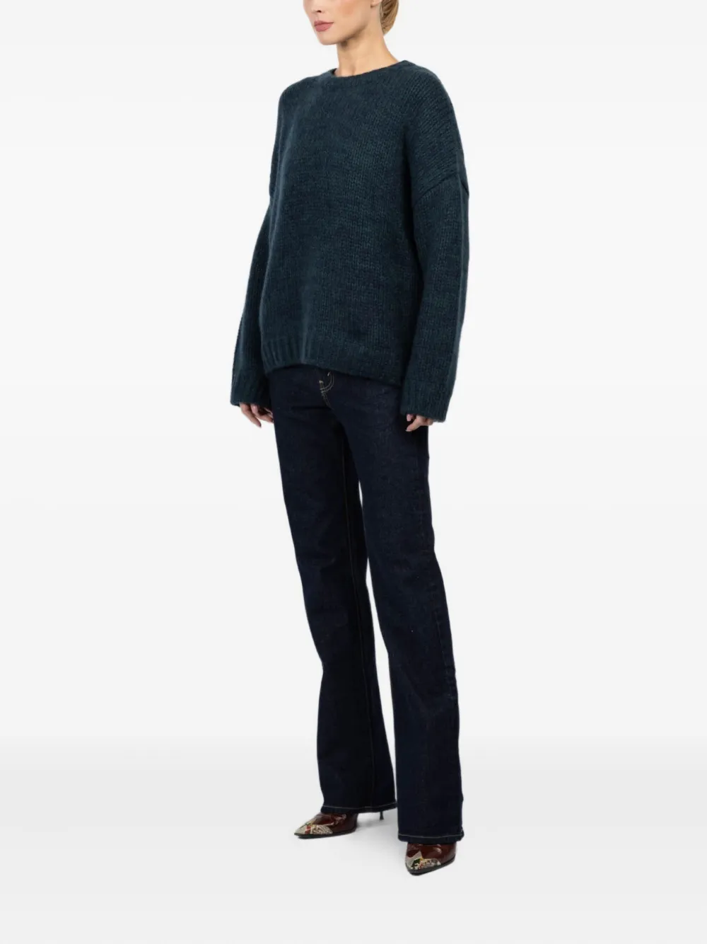 Sablyn Cashmere Sweater In Green