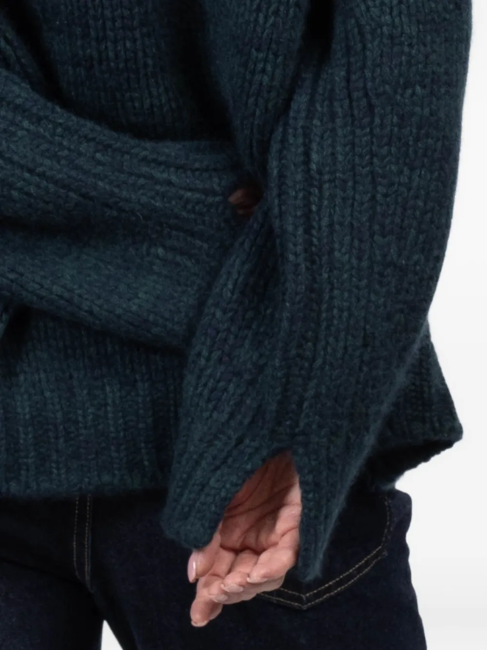 Sablyn Cashmere Sweater In Green