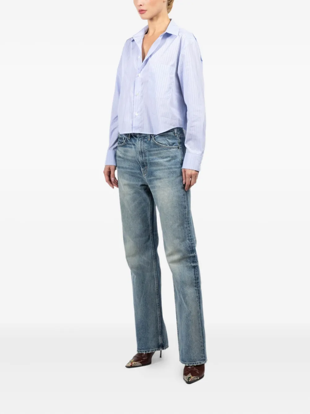  Cissa Striped Shirt - Blue 