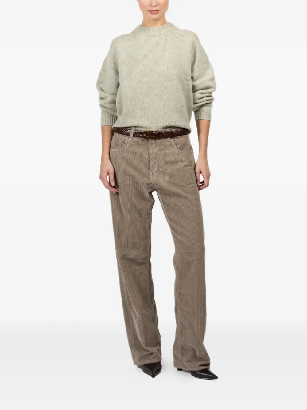 Le Kasha round-neck sweater | Knitted Sweaters | Image 2