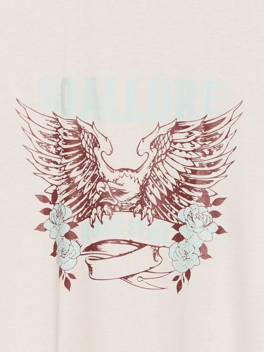 So Allure Graphic-print T-shirt In White