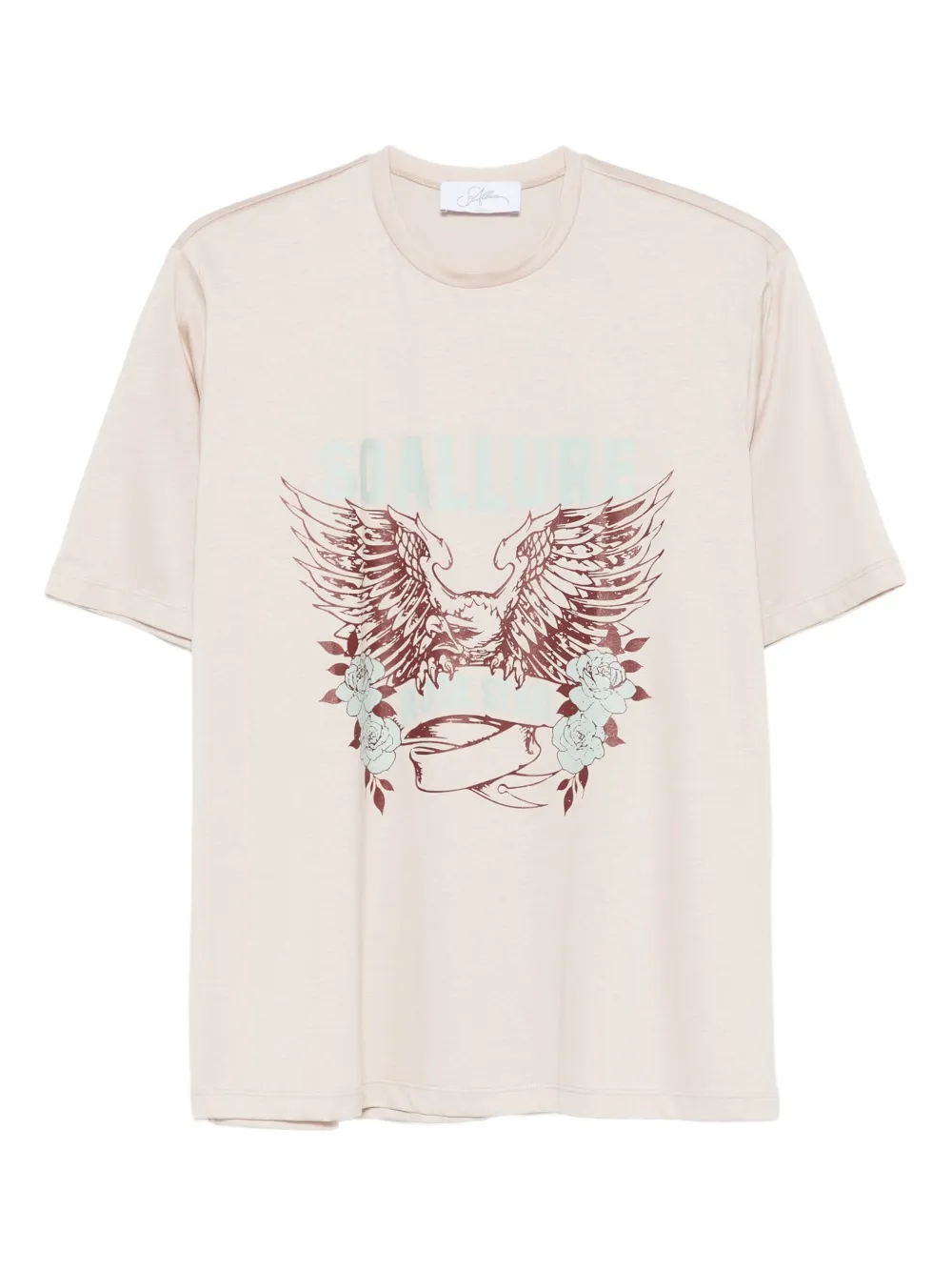 So Allure Graphic-print T-shirt In White