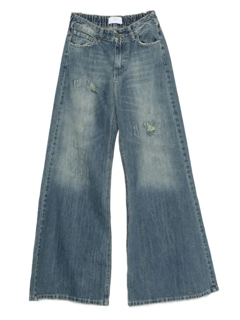 SO ALLURE elasticated-waistband jeans 