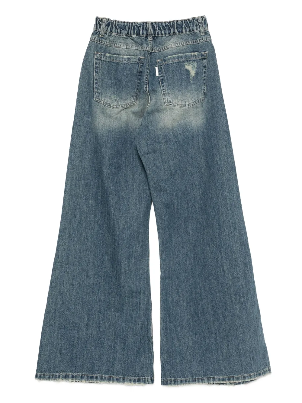 SO ALLURE elasticated-waistband jeans - Blauw