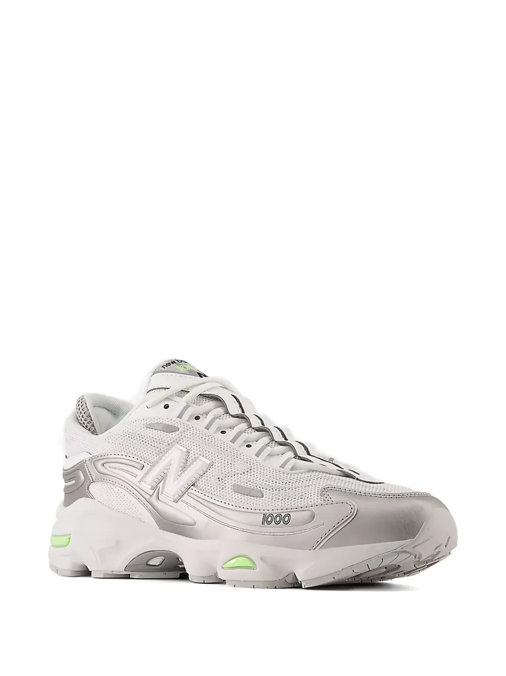 New Balance 1000 "Silver Metallic Mint Flash" sneakers Wit