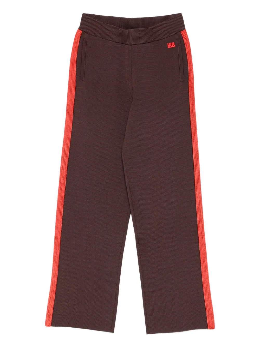 Wales Bonner Tide Track Pants In Brown