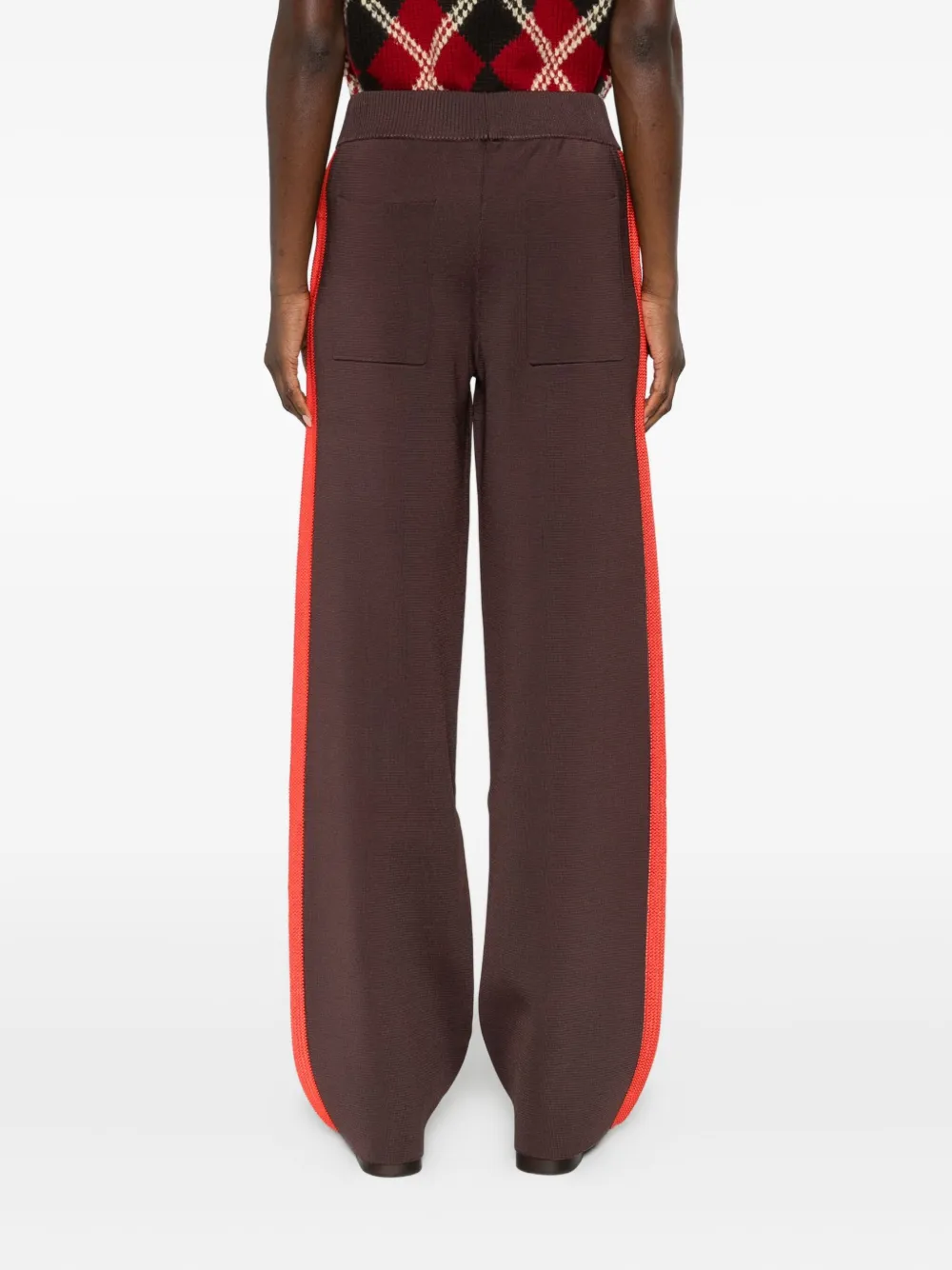 Wales Bonner Tide Track Pants In Brown