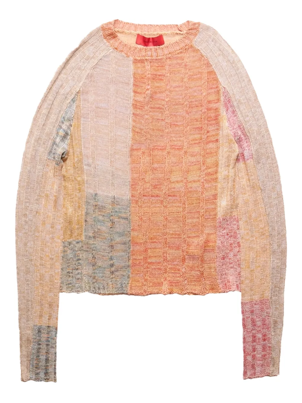 Eckhaus Latta  Reef Symphony sweater | Orange | Image 1