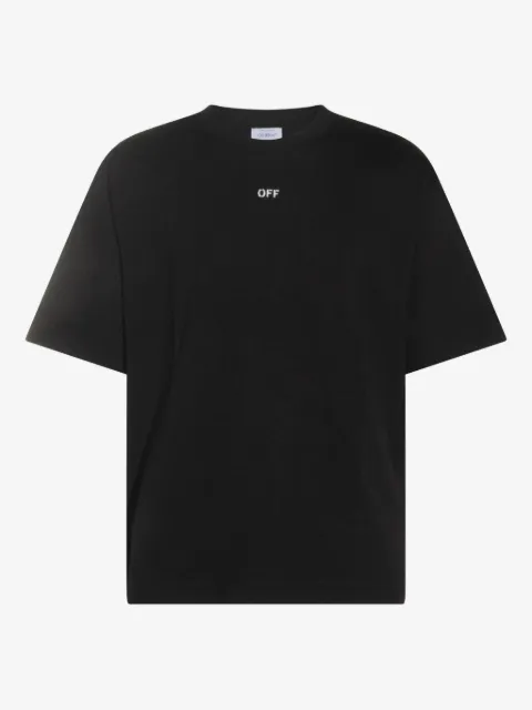 Off-White camiseta con estampado gráfico