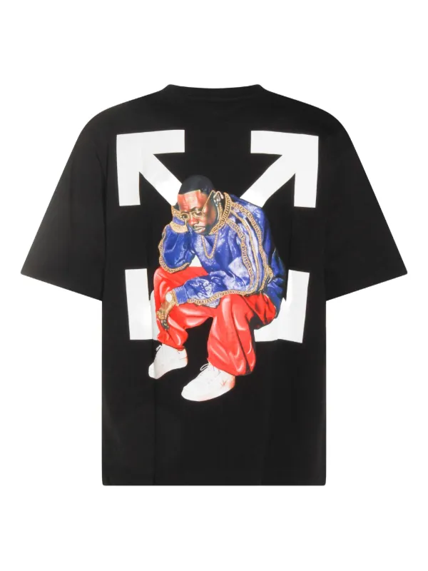 OFF-WHITE グラフィックTシャツ ブラック 2013年製 Off-White グラフィック Tシャツ | ブラック | FARFETCH JP