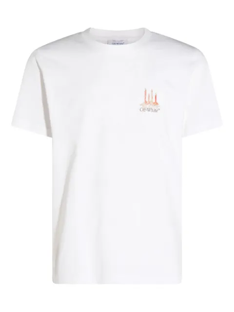 Off-White cotton T-shirt