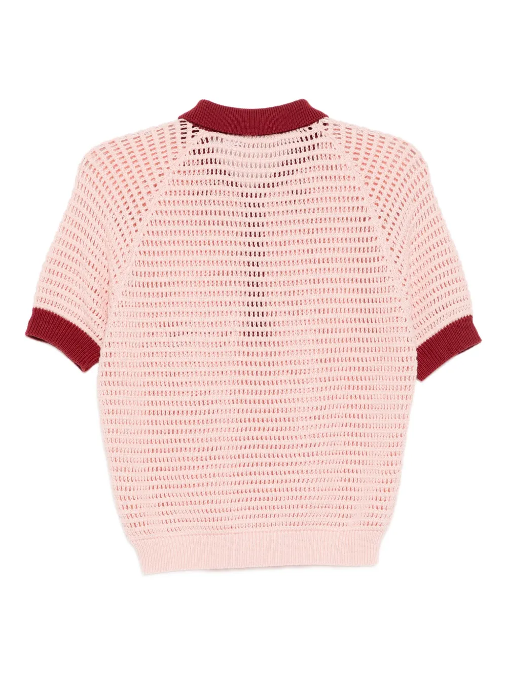 Alix of Bohemia LESSI blushed crochet top | Knitted Tops | Image 2