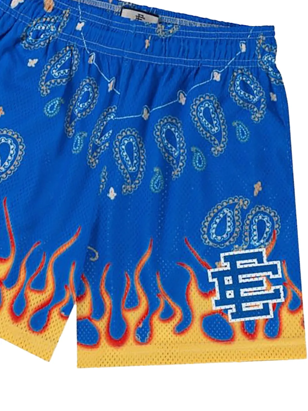 ERIC EMANUEL EE Basic paisley and flame-print Basic shorts | Track & Running Shorts | Image 2
