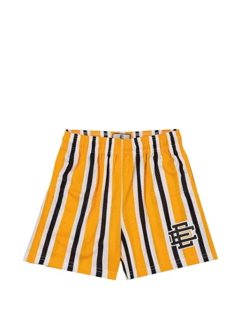 ERIC EMANUEL short rayé EE Basic effet résille