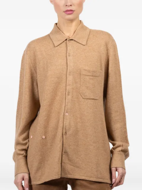 CISSA cashmere-blend shirt