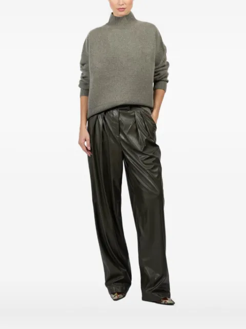 Le Kasha свитер в рубчик с высоким воротником