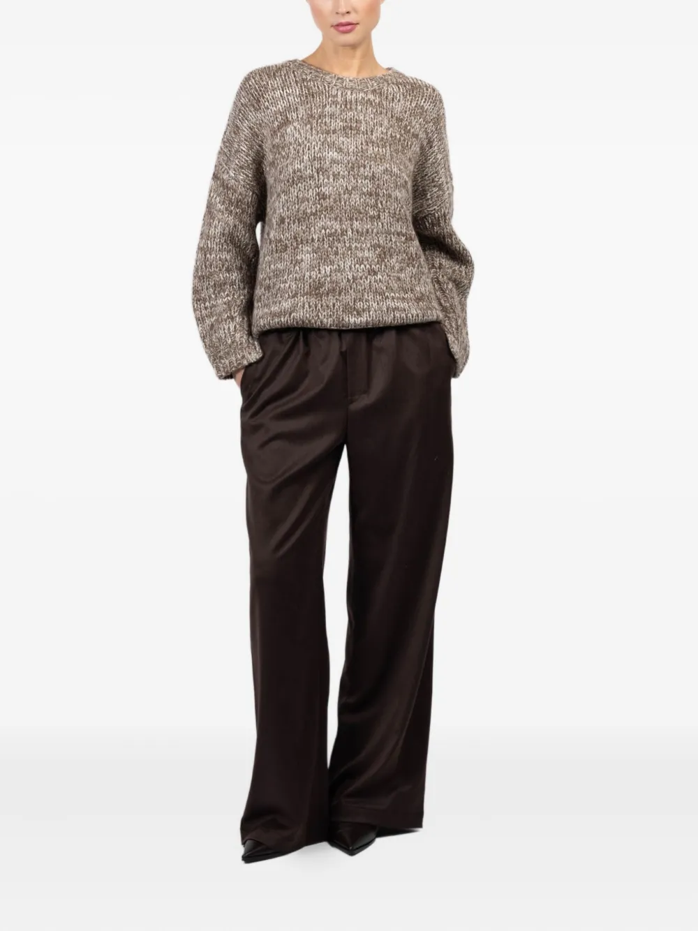 SABLYN Cypress marl-knit sweater | Knitted Sweaters | Image 2