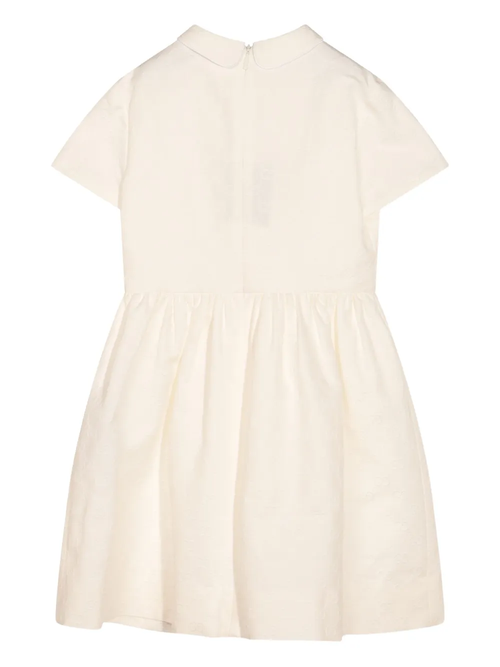 Gucci Kids GG katoenen-jurk Wit