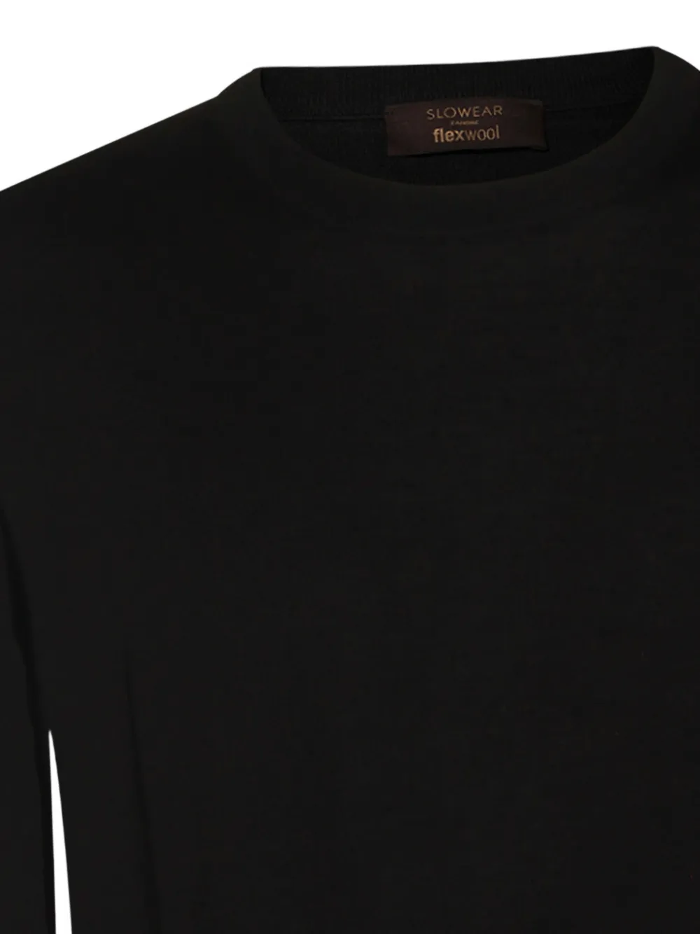 Zanone Trui met ronde hals Zwart