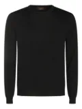 Zanone crew-neck sweater - Black