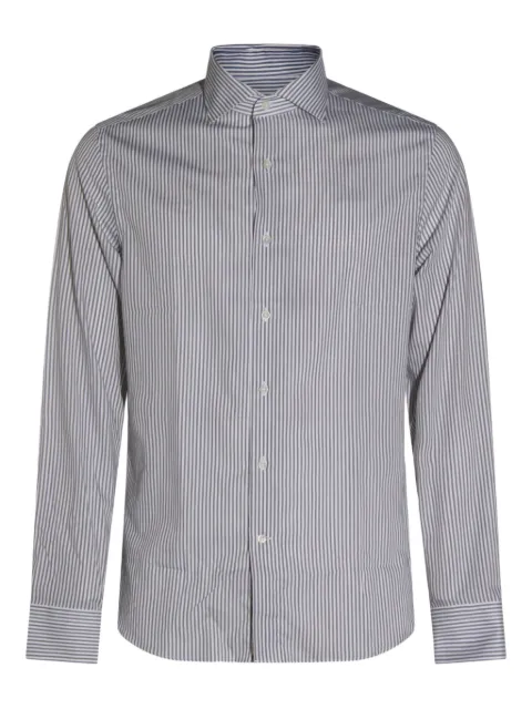 Canali camisa con rayas estampadas