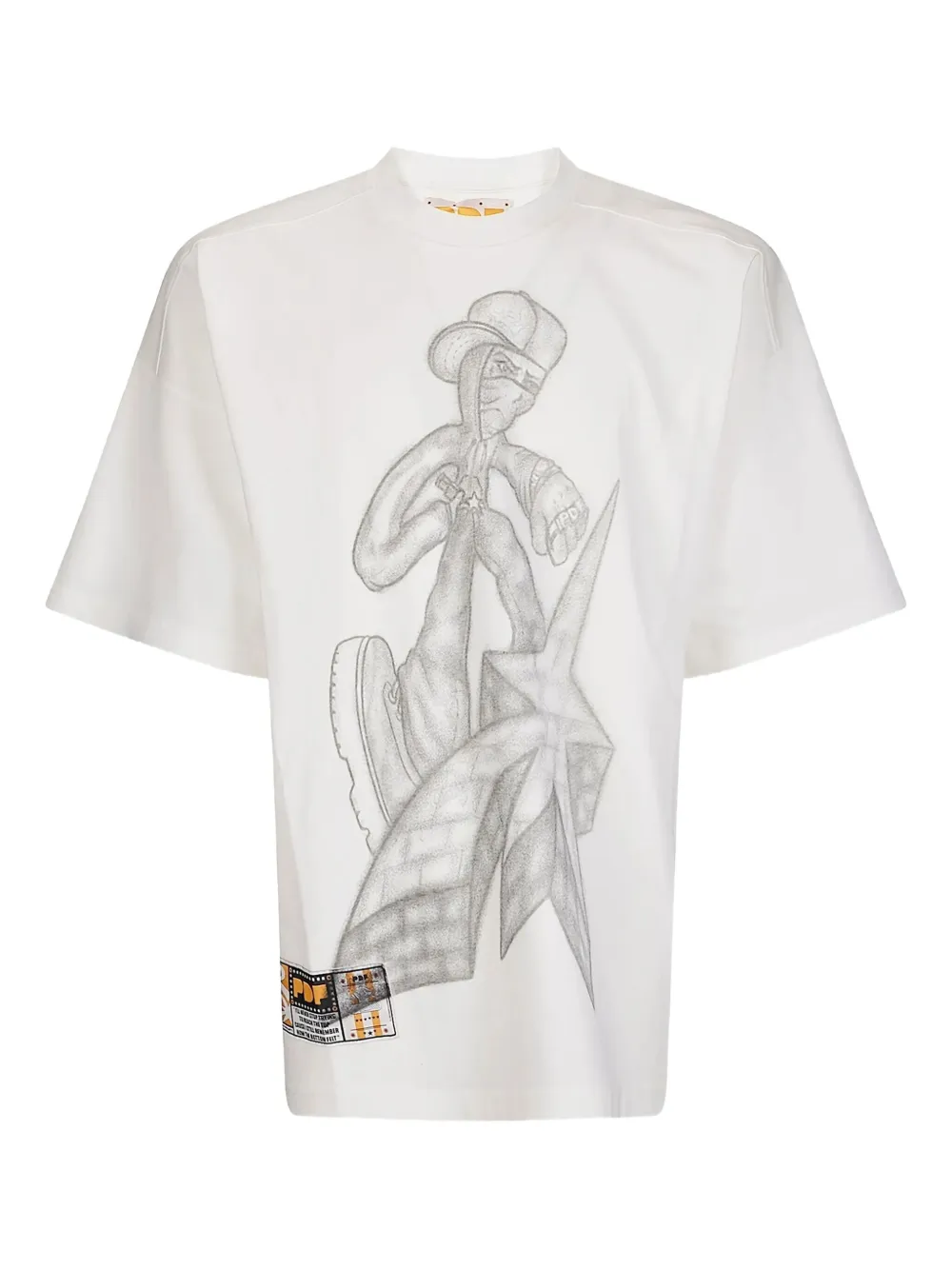 PDF The Boy Writer T-shirt | White | Image 1