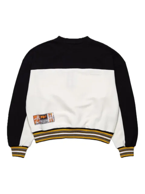 PDF CHANNEL colour-block sweatshirt
