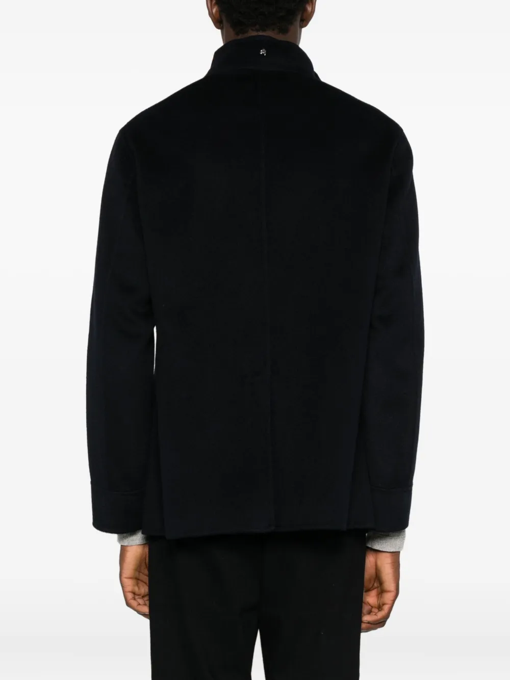 Montecore Jas met dubbele rij knopen Blauw