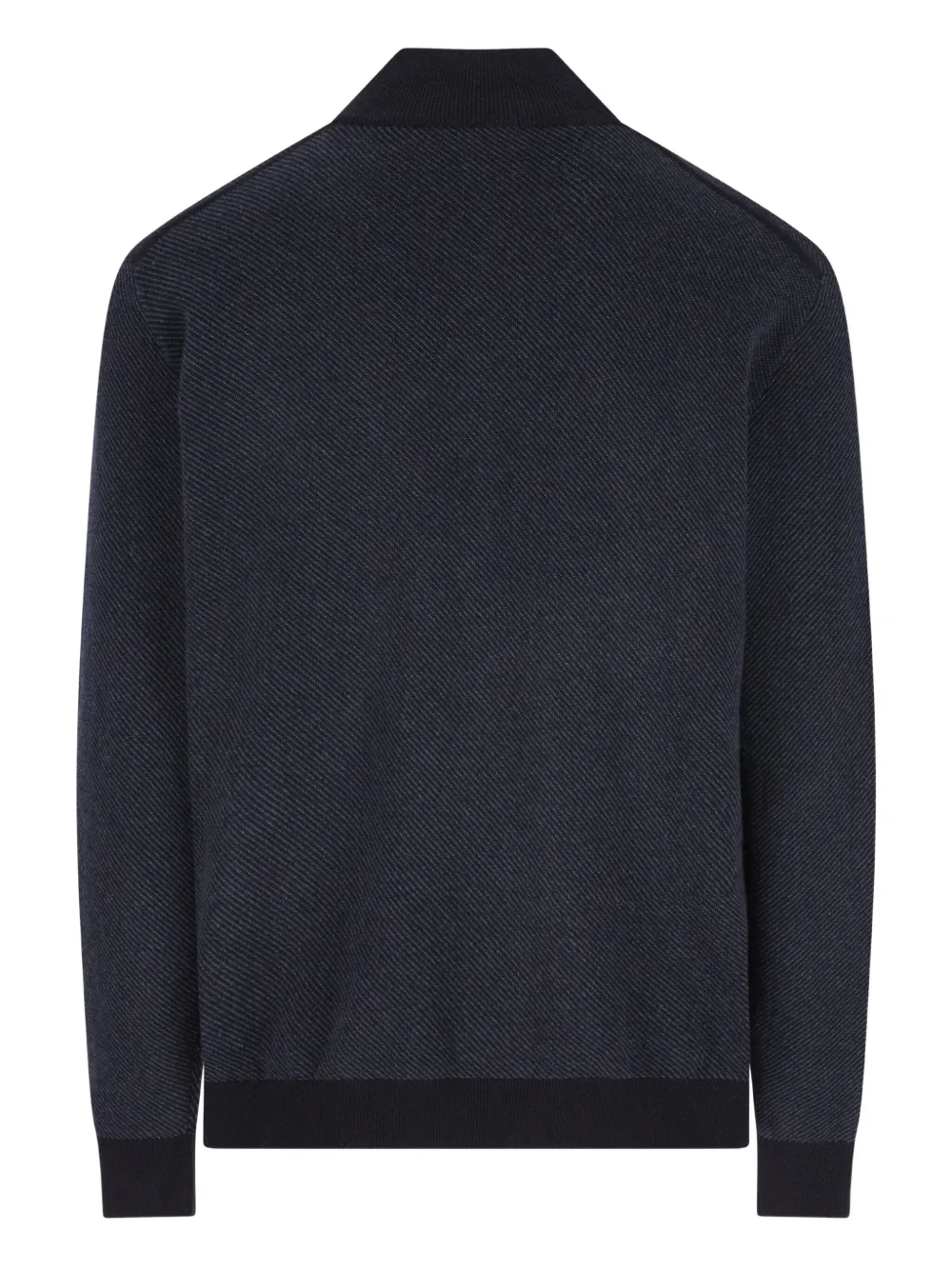 Loro Piana Roadster Half-zip Sweater In Blue