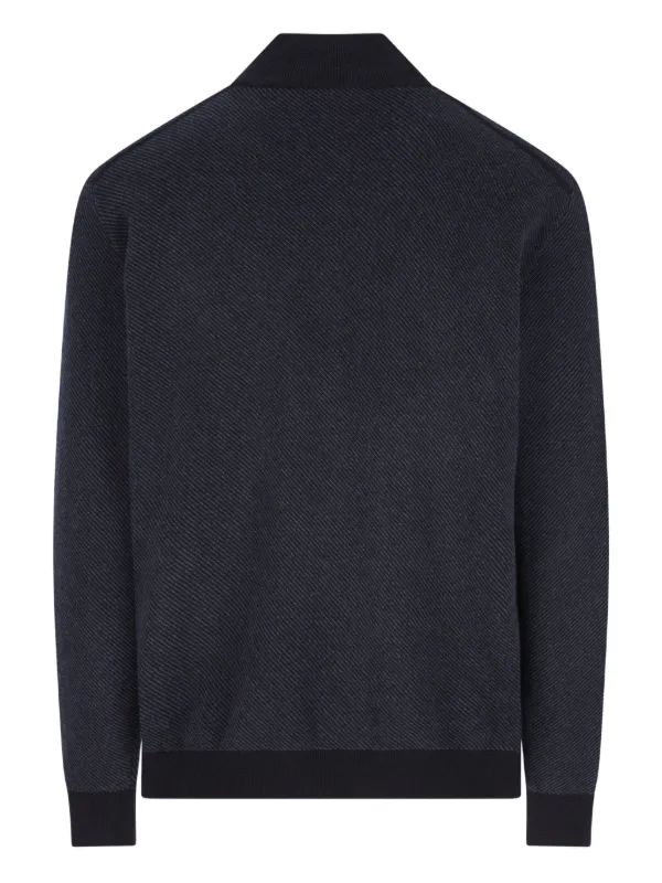 Loro Piana Roadster half-zip Sweater | Blue | FARFETCH