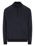 Loro Piana Roadster half-zip sweater - Blue