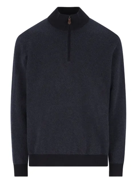 Loro Piana Roadster half-zip sweater