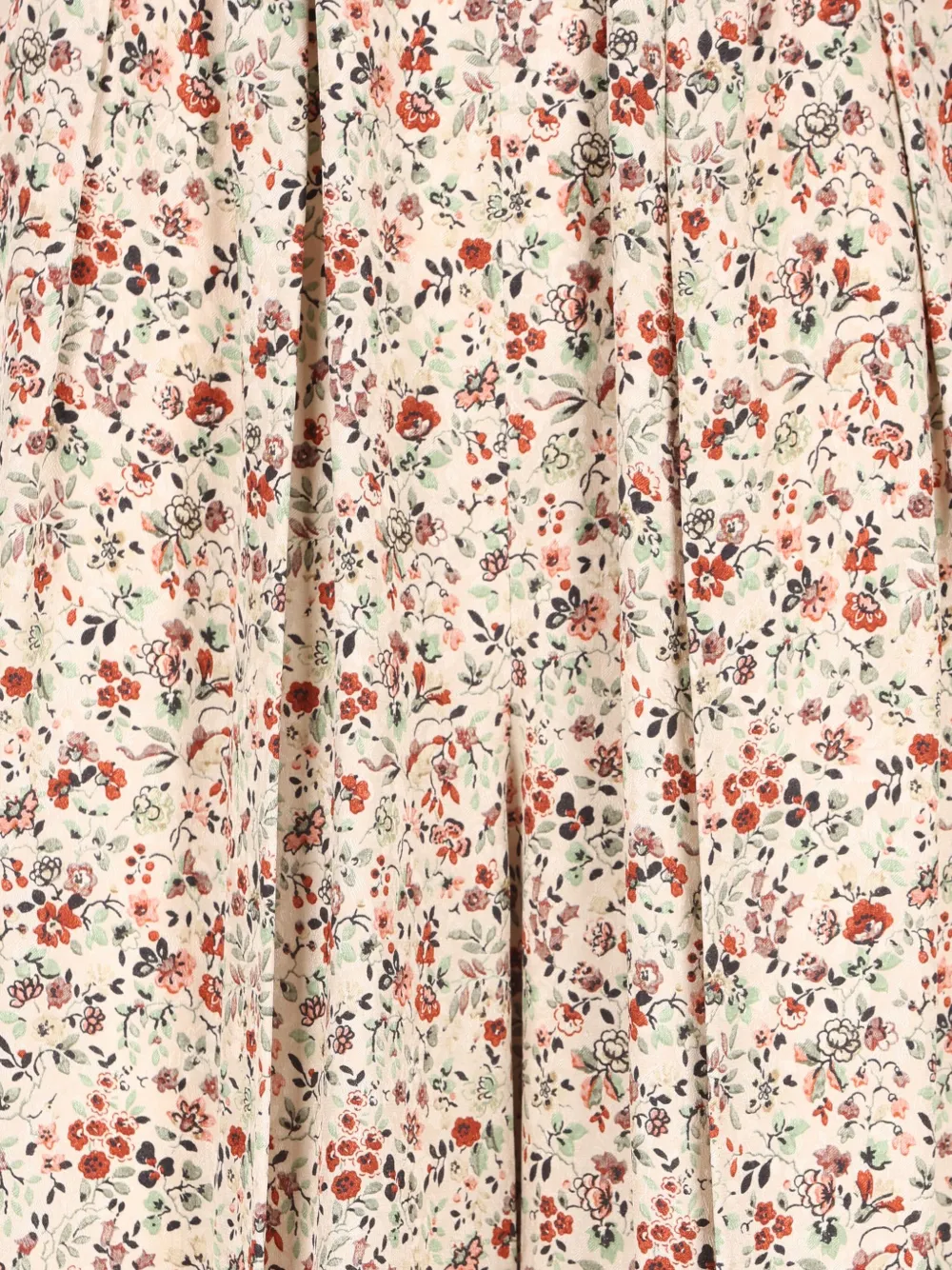 Emon Floral-Print Pleated Trousers