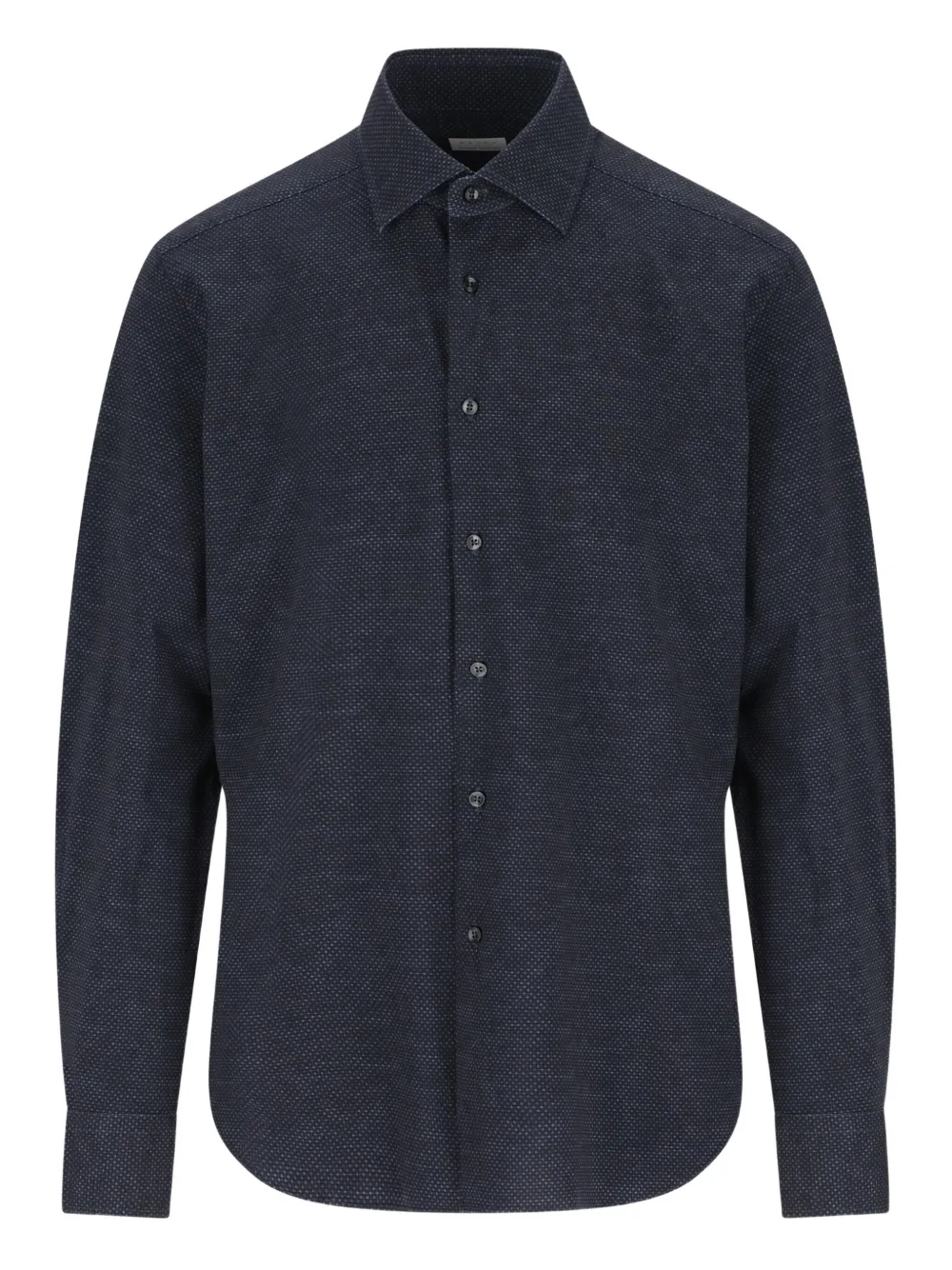 Xacus camisa con cuello de pico | azul | Image 1