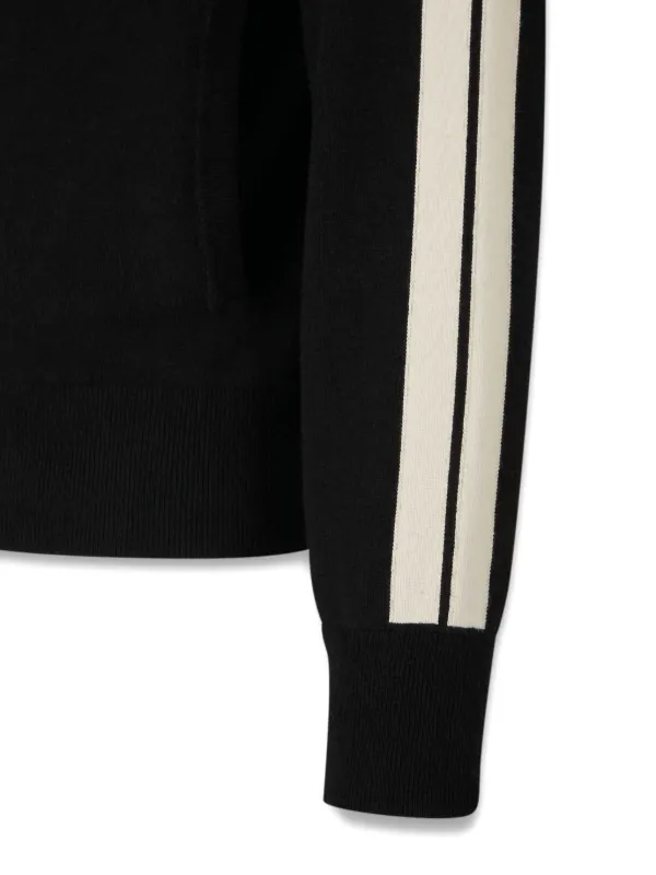 palm Angels ジャケット 黒 ストライプ Palm Angels ストライプ ジャケット | ブラック | FARFETCH JP