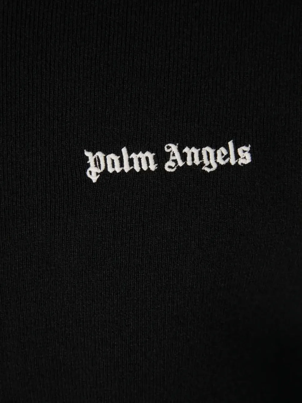 Palm Angels Jack met geborduurd logo en streep Zwart