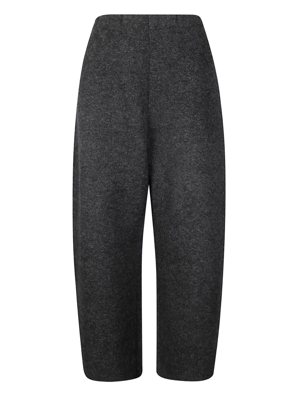 Boboutic Melangé-effect Trousers In Gray
