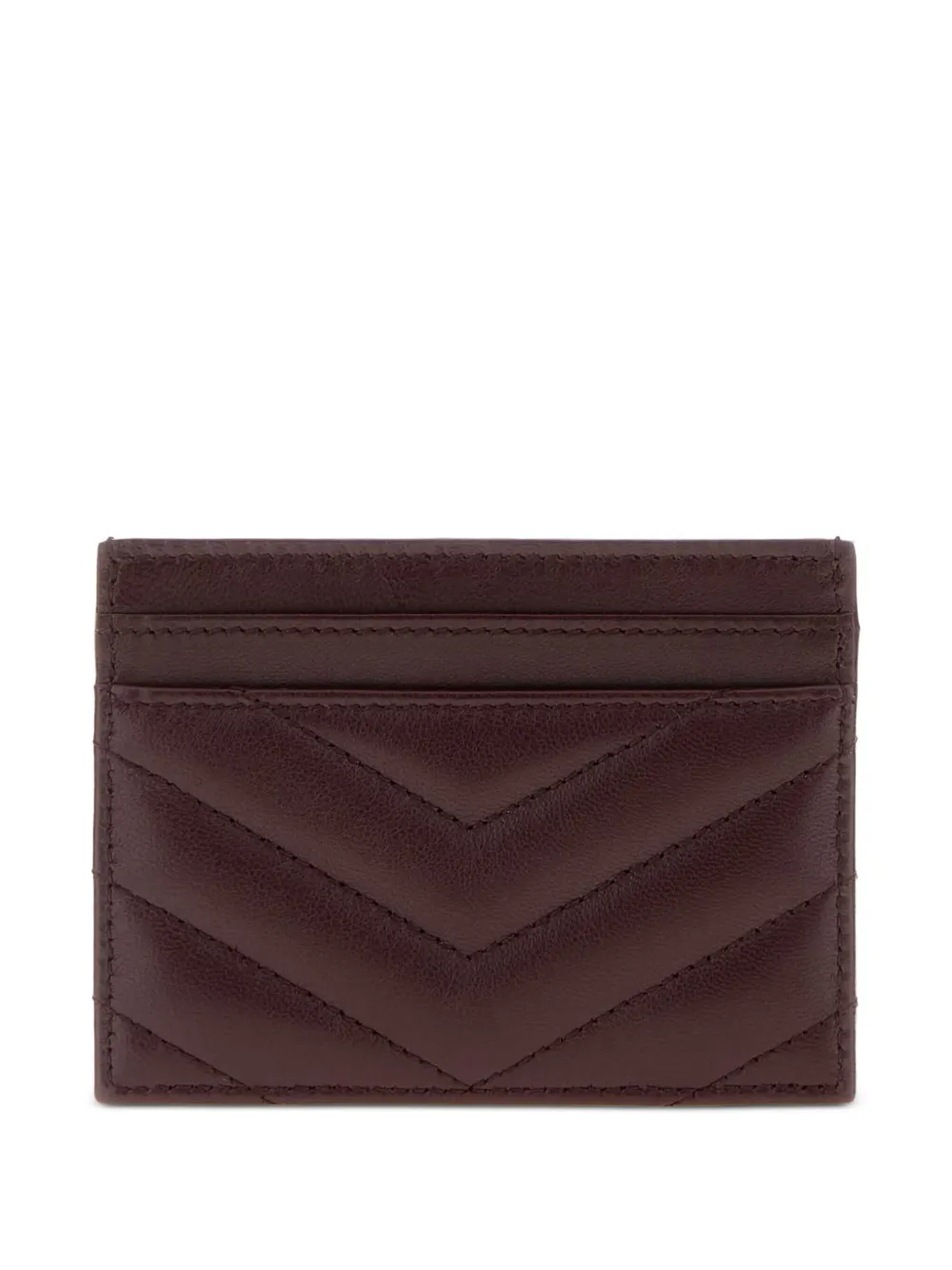 Saint Laurent Pasjeshouder met Cassandre-plakkaat - Rood