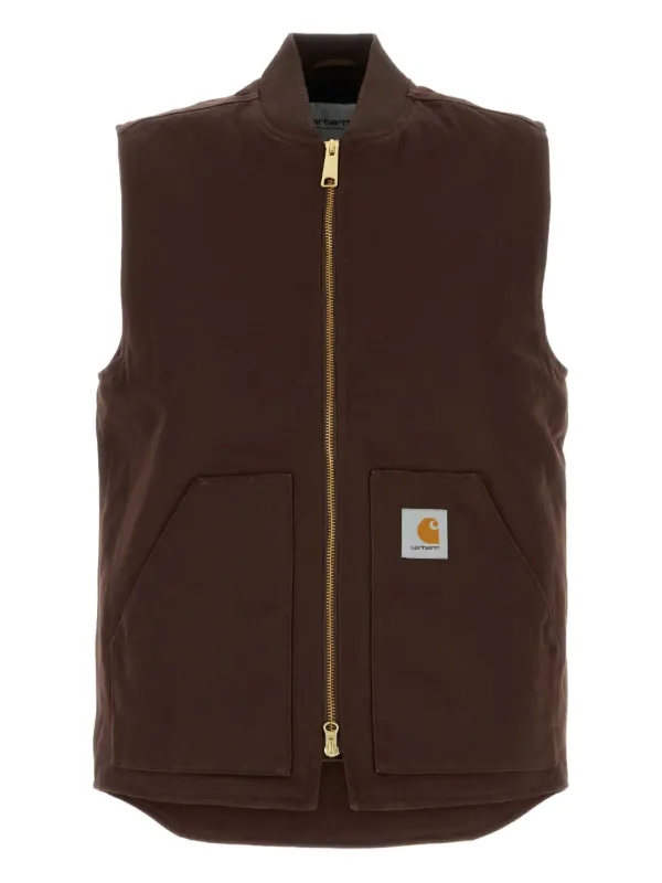 Carhartt WIP Classic Vest Gilet | Brown | FARFETCH
