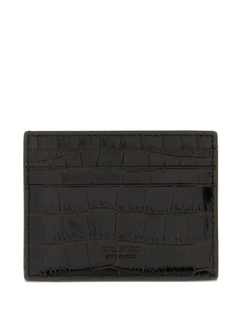 TOM FORD tarjetero de piel