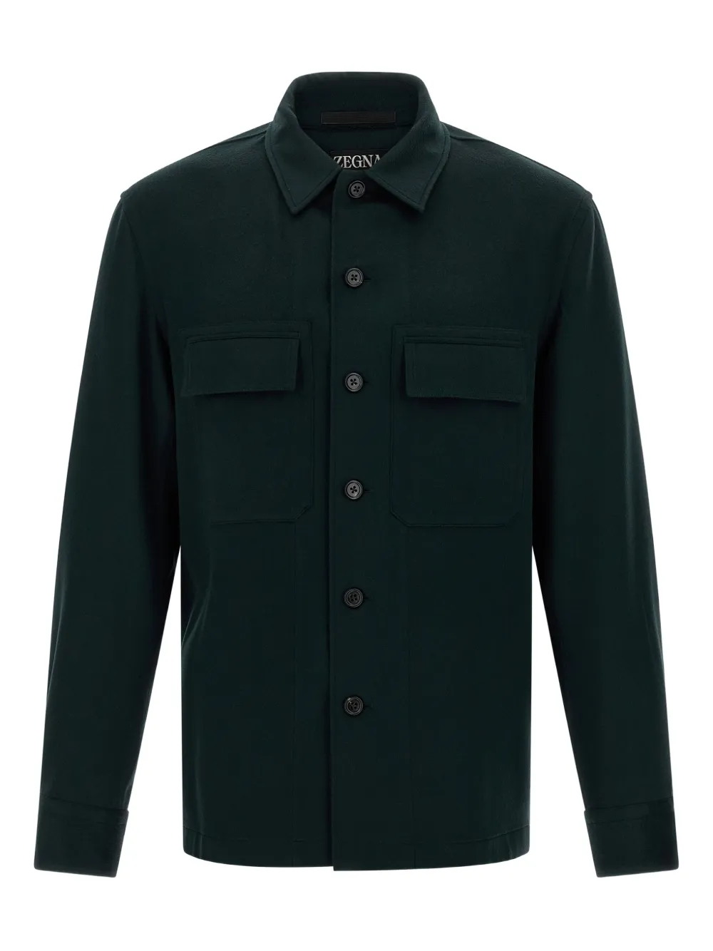Zegna camisa con botones | verde | Image 1