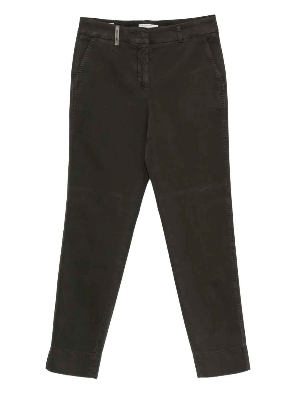 Peserico Pantaloni con logo - Marrone