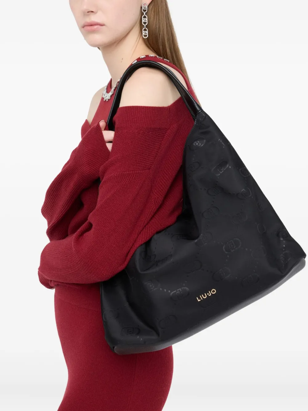 LIU JO logo-print shoulder bag | Image 2