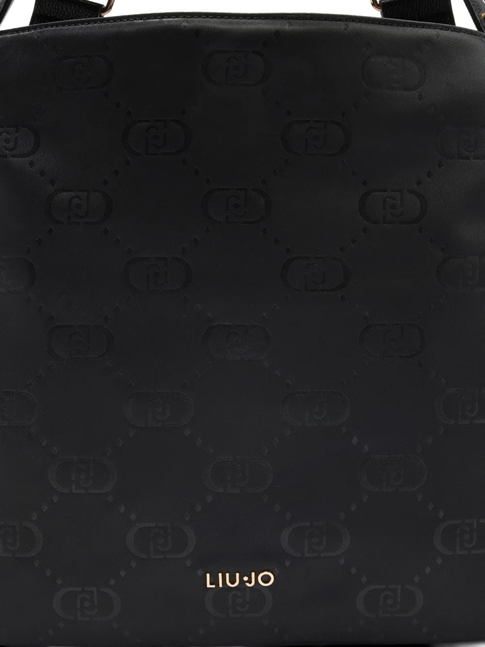LIU JO Schoudertas met logoprint Zwart
