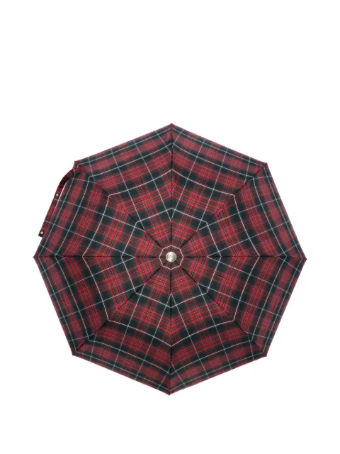 Burberry paraguas con motivo de cuadros