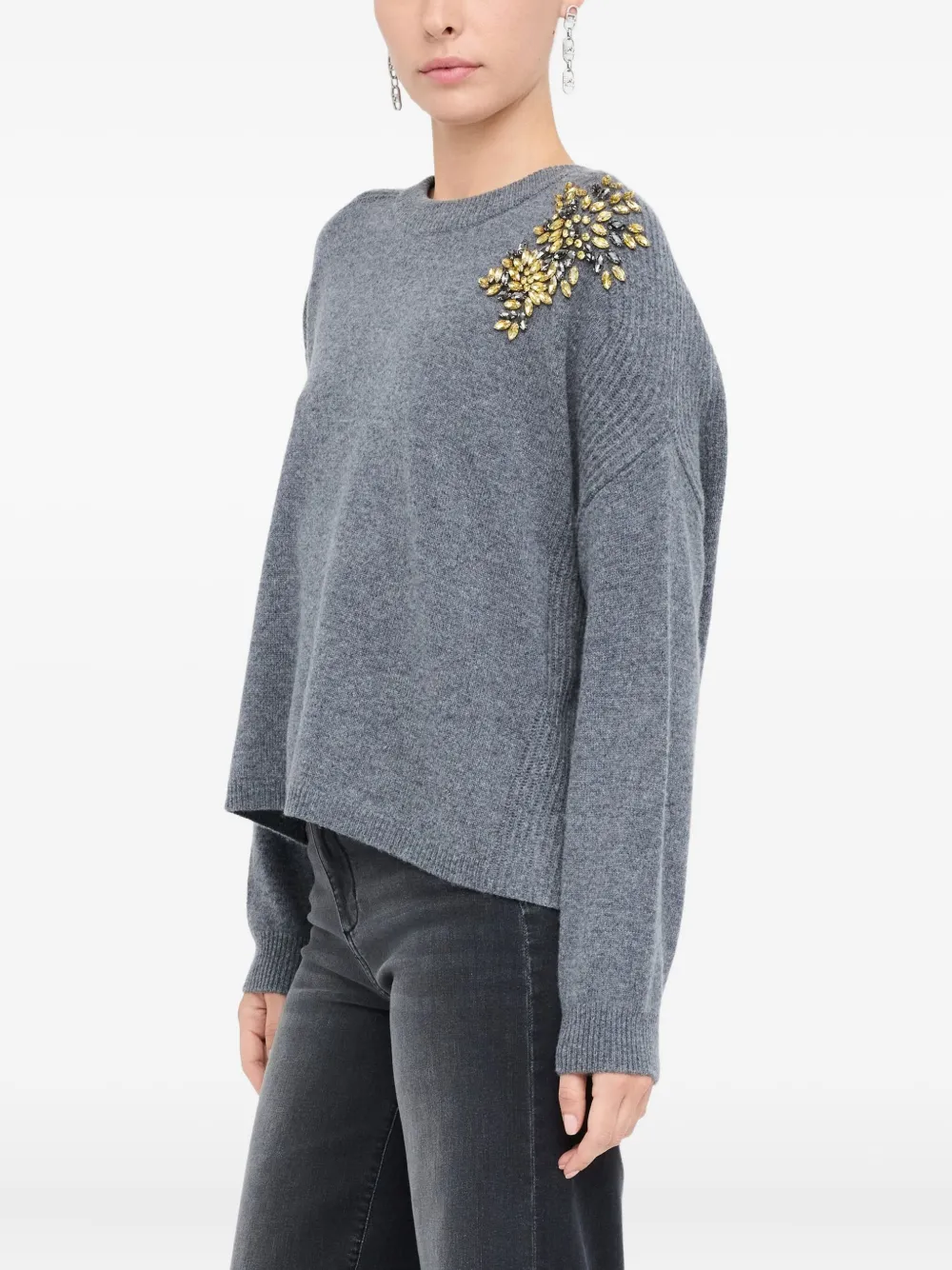 Liu •jo Liu Jo Sweaters In Gray