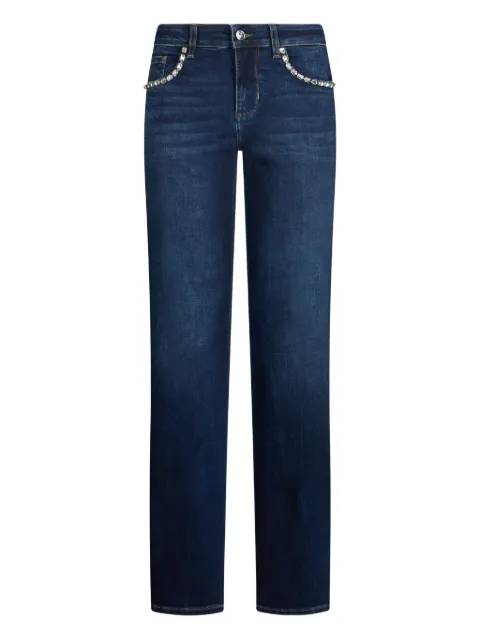 LIU JO rhinestone-embellished jeans