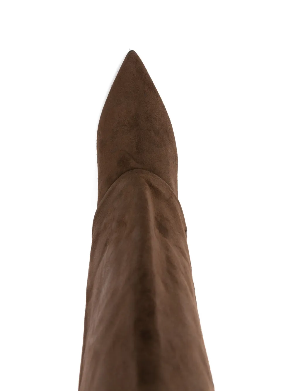 Evaluna Suède knielaarzen Bruin