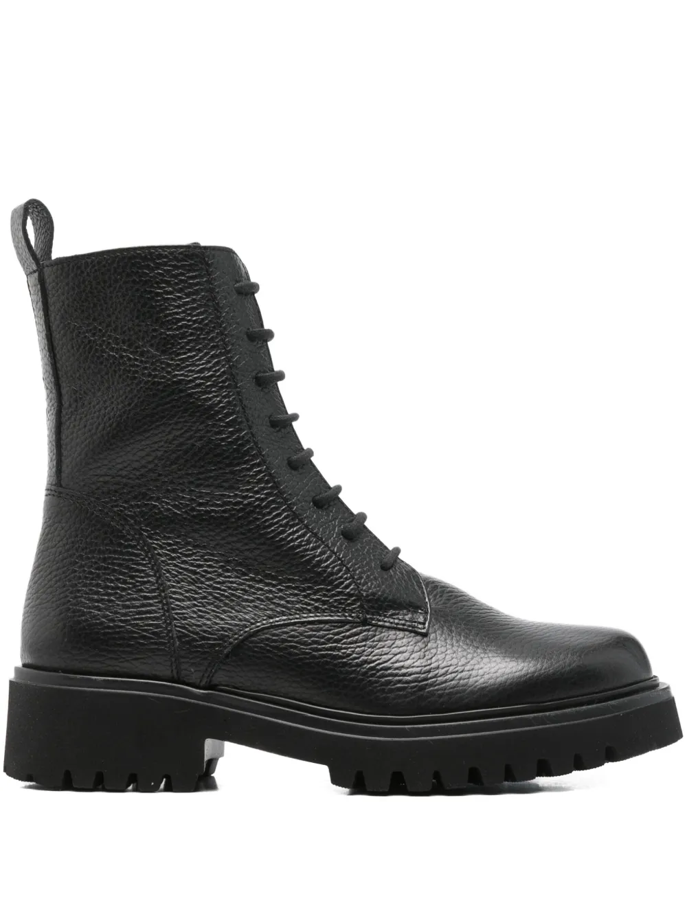 Evaluna leather lace-up boots | Black | Image 1