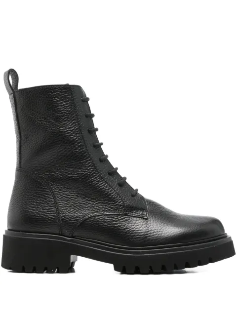 Evaluna leather lace-up boots